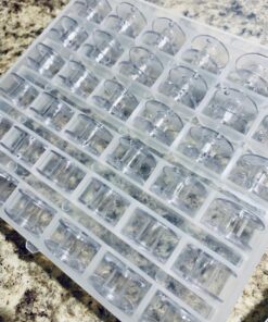 Paxcoo 36 Pcs Transparent Plastic Sewing Machine Bobbins with Case and Soft Measuring Tape for Brother Singer Babylock Janome 25 718ld3sUFHL