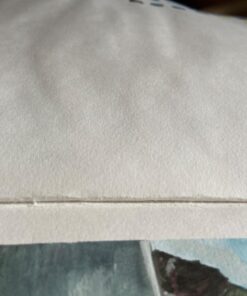 Handbook Journal Co. Artist Watercolor Sketchbook Journal, Square 8.25 x 8.25 Inches, 95lb / 200 GSM, Hardcover w/Pocket 95 lb / 200 gsm 37 718mWoDuttL