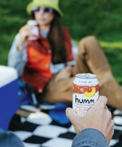 Humm Probiotic Kombucha Zero Sugar Variety Pack - No Refrigeration Needed, Keto Friendly, Organic, Vegan, Gluten Free - 12oz Cans (16 Pack) 18 718mdakGP0L