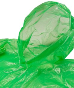 Lingito Rain Ponchos Family Pack - Emergency Drawstring Hood Poncho for Children & Adults Lightweight Reusable or Disposable Family - (4) Adult + (4) Children Multicolor 22 718ml3z BRL 3