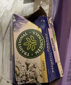 Traditional Medicinals Tea, Organic Nighty Night Extra, Promotes a Good Night's Sleep, 16 Tea Bags 43 718neI1ryL