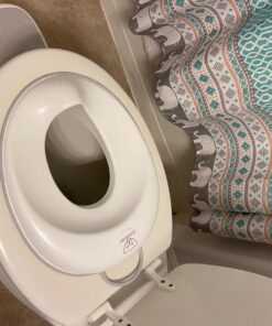 BABYBJORN Toilet Trainer, White/Gray, 1 Count (Pack of 1) White/Grey 36 718nm9iKk9L