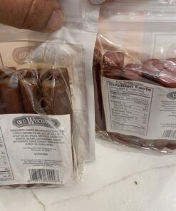 Old Wisconsin Turkey Sausage Snack Sticks, Naturally Smoked, Ready to Eat, High Protein, Low Carb, Keto, Gluten Free, 6 Ounce Resealable Package 32 718o2OwZvfL