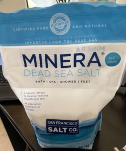 Minera Natural Dead Sea Salt - 5 lbs. Bulk - Fine Grain 43 718odlRaLOL