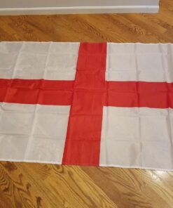 Alternative view of WILDFLAGS England Flag 3'x5' 3x5 English ST George Cross