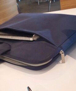 ARVOK 17 17.3 Inch Water-Resistant Canvas Fabric Laptop Sleeve with Handle&Zipper Pocket/Notebook Computer Case/Ultrabook Carrying Bag for HP/Dell/Lenovo/A sus/Acer/Samsung, Black 17 inch 33 718pToTD9vL