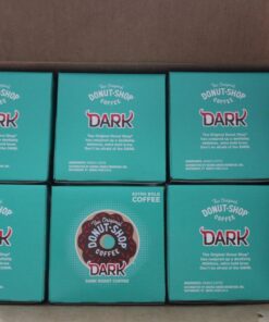 The Original Donut Shop Dark Keurig Single-Serve K-Cup Pods, Dark Roast Coffee, 72 Count (6 Packs of 12) 12 Count (Pack of 6) 28 718pdiheljL