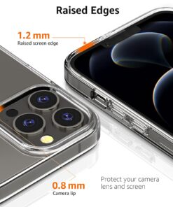 Alternative view of Amazon Basics Clear Soft TPU Smartphone Cover for iPhone 13 Pro