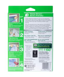 Duck Brand Indoor 10-Window Shrink Film Insulator Kit, 62-Inch x 420-Inch, 286216 10 windows 24 718qYS5UaHL