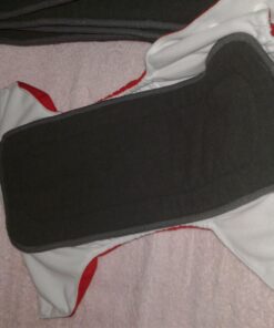 AlVABABY 12pcs Charcoal Bamboo Inserts Cloth Diaper Liner, 5-Layer Inserts,Rayon Reusable Liners for Baby Cloth Diapers12ZTN 12pcs Charcoal Camboo Inserts 30 718qxBPI9pL