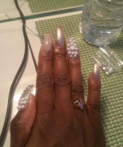 200 pcs 2mm -10mm White Resin Faux Round Shiny Pearls Flatback Mix Size Cabochon 24 718qy5uCxgL