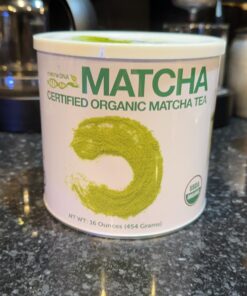 DrinkMatcha Organic Matcha Green Tea Powder 1 LB 100% Pure Matcha by MATCHA DNA | Nothing Added | Perfect for Lattes, Smoothies, Baking (16 Ounce) 19 718r2DmdcL