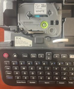 Brother Genuine P-Touch, TZe-231 2 Pack Tape (TZE2312PK) ½”(0.47”) x 26.2 ft. (8m) 2-Pack Laminated P-Touch Tape, Black on White Pack of 2 29 718tK470LvL