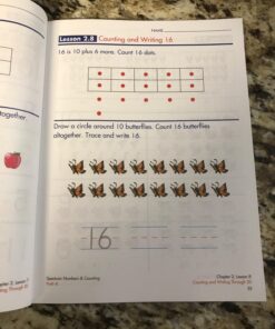 Spectrum Preschool Numbers and Counting Math Workbook, Ages 3 to 6, Preschool Math Numbers and Counting, Practice Writing Numbers 0-20, Comparing Numbers of Objects, and Counting to 100 - 96 Pages 12 718tde YN8L