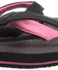 Sanuk Kids Girl's Yoga Mat (Little Kid/Big Kid) Big Kid (8-12 Years) 6-7 Big Kid Black/Pink 14 718u9WiQMXL