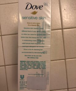 Dove Beauty Bar Gently Cleanses and Nourishes Sensitive Skin Effectively Washes Away Bacteria While Nourishing Your Skin, 3.75 oz (Pack of 16) 3.75 Ounce (Pack of 16) 58 718uedrkLbL