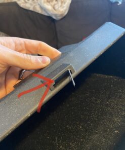 Carlisle FoodService Products Duo-Pan Upright Dust Pan with Serrated Yoke for Home, Restaurants, Kitchen, Lobby, And Office, Plastic, 30 Inches, Black 30 Inches (Pack of 1) 36 718upngWy9L