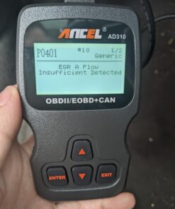 ANCEL AD310 Classic Enhanced Universal OBD II Scanner Car Engine Fault Code Reader CAN Diagnostic Scan Tool-Black 40 718vnohugiL