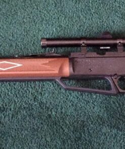 Daisy 880 Air Rifle with Scope, Brown, 177 Caliber .177 Starter Pack 25 718y1A0rLqL