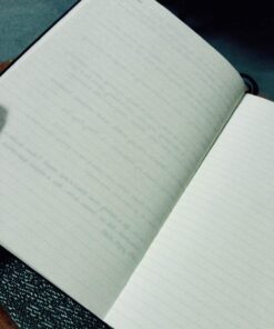 LEUCHTTURM1917 - Notebook Hardcover Medium A5-251 Numbered Pages for Writing and Journaling (Black, Ruled) Black 27 718yIRoybbL