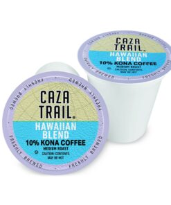 Caza Trail Coffee, Kona Blend, 100 Single Serve Cups 100 Count (Pack of 1) 13 718yabtGxpL