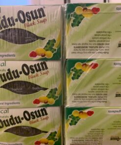Black Soap 12 Bar Value Pack By Dudu Osun For African American Skin Care Each Soap Bar Contains Shea Butter 44 718zCe5PvL