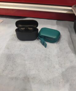 JLab Go Air Pop True Wireless Bluetooth Earbuds + Charging Case, Teal, Dual Connect, IPX4 Sweat Resistance, Bluetooth 5.1 Connection, 3 EQ Sound Settings Signature, Balanced, Bass Boost 45 718zdOsYOFL