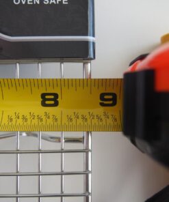 KITCHENATICS Small Quarter Sheet Cooling Rack for Cooking and Baking, Oven-Safe Stainless Steel Wire Rack, Baking Rack for Oven Cooking, Heavy Duty Cookie Cooling Rack fits Quarter Sheet Pan - 8.5x12 8.5" x 12" Quarter Sheet (SMALL) - 1 PC 43 718zgJUs4NL