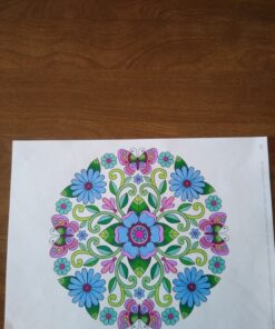 Colorful Creations Butterfly Mandalas: Coloring Book Pages Designed to Inspire Creativity! (Design Originals) 32 Gorgeous Designs & Tips from Jess Volinski, Artist of the Notebook Doodles Series Paperback, Coloring Book 28 719 JOPue9L