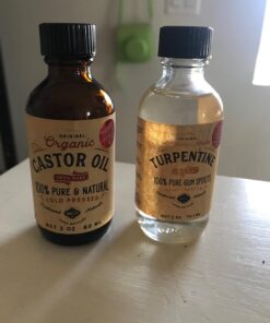 16 Oz 100% Pure Gum Spirits of Turpentine, Can 1 Pound (Pack of 1) 12 719 a slP0L