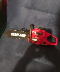 Liberty Imports Power Construction Tool Electric Chainsaw Toy Play Set with Rotating Chain and Realistic Sounds - Kids Pretend Construction Garden Yardwork 29 719 xfmG DL