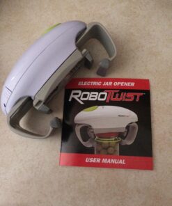 Robo Twist Electric Jar Opener– The Original RoboTwist One Touch Electric Handsfree Easy Jar Opener, Works for Jars - As Seen on TV 32 7190HE0igML