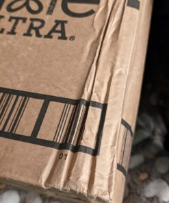 Dixie Ultra Paper Plates, 10 1/16 inch, Dinner Size Printed Disposable Plate, 172 Count (4 Packs of 43 Plates), Packaging and Design May Vary, Blue,White 25 7190J EvQqL