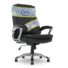 Serta Fairbanks Big and Tall High Back Executive Office Ergonomic Gaming Computer Chair with Layered Body Pillows, Contoured Lumbar Zone, Black