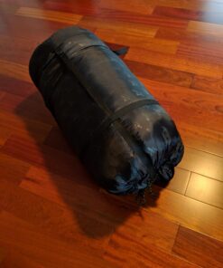 TETON Sports Mammoth Queen Size Sleeping Bag- Double Sleeping Bag – A Warm Bag The Whole Family can Enjoy – Great Sleeping Bag for Camping, Hunting and Base Camp. Compression Sack Included Grey (Cotton Flannel Liner) Mammoth 0F 49 7190ZEUxcL