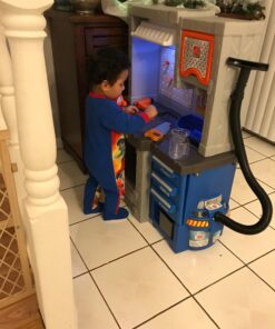 Step2 Deluxe Kids Workbench – Includes 50 Toy Workbench Accessories, Interactive Features for Realistic Pretend Play – Indoor/Outdoor Kids Tool Bench – Dimensions 40.75" H x 34" W x 15" D 23 7190heNAAqL 1