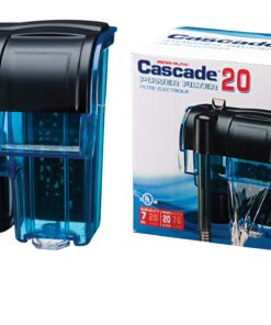 Alternative view of PENN-PLAX Water-World Vertex Desktop Nano Aquarium Kit – Perfect for Shrimp and Small Fish – 2.7 Gallon Tank