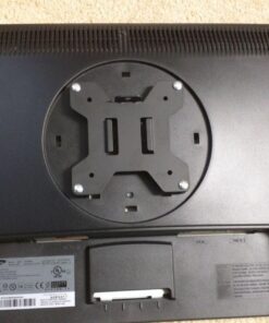 WALI Dual LCD Monitor Fully Adjustable Desk Mount Stand Fits Two Screens up to 27 inch, 22 lbs. Weight Capacity per Arm (M002), Black 49 7190yLPM8BL