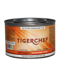 Alternative view of Tiger Chef Chafing Dish Fuel Cans - Gel Chafer Fuel - Burns for 2.5 Hours - Canned Heat Great for Cooking, Warming Food, Buffet Warmer (6) 6