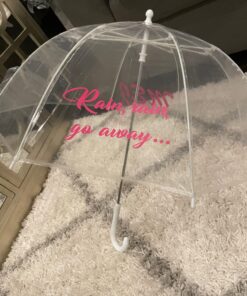 Amazon Basics Kids Round Bubble Umbrella, 26.5 inches, Clear 27 71913Xu iKL