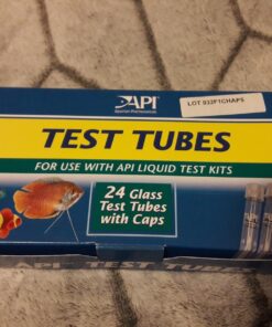 API REPLACEMENT TEST TUBES WITH CAPS For Any Aquarium Test Kit Including API Freshwater Master Test Kit 24-Count Box 22 71919xYCU0L