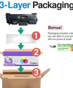 Limeink Black Compatible High Yield Laser Toner Cartridge Replacement for Xerox Phaser 3052 3260 Phaser 3260DI 3260DNI WorkCentre 3215 WorkCenter 3215NI 3225 3225DNI Work Centre Center Printer Ink 10 7191NWFRML