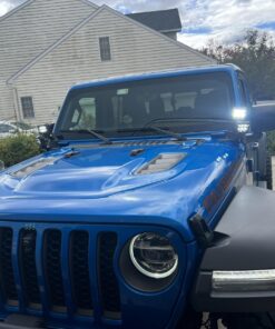 Nilight - 60001S-C LED Light Bar 4PCS 18W 1260lm Spot LED Pods Driving Fog Light Off Road Lights Bar Jeep Lamp,2 Years Warranty 4PCS 18W Light Bar 38 7191Ww5asSL