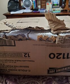 Genuine Joe GJO21120 C-Fold Paper White Towels (Pack of 12) 4 7191ZFPNuQL