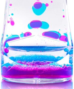 Super Z Outlet Liquid Motion Bubbler for Sensory Play, Fidget Toy, Children Activity, Desk Top, Assorted Colors (1 Piece) 20 7191adGY09L