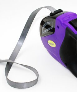 Alternative view of Hertzko Heavy Duty Retractable Dog Leash - Purple and Black, 16 Foot, Supports up to 110lbs - Ideal Retractable Dog Leashes for Small, Medium & Large Dogs, Heavy Duty Purple Dog Leash with Thick Rope for up to 110 LBS