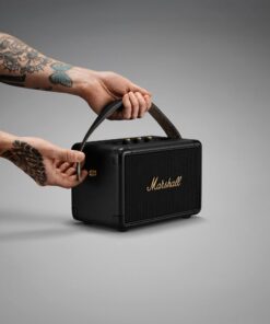 Marshall Kilburn II Bluetooth Portable Speaker - Black & Brass Black and Brass 16 7192tpvKY2L