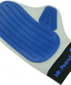 Mr. Peanut's Grooming Glove Brush and Deshedding Aid - Pet Hair Remover Mitt - for Long and Short Hair Grooming of Dogs, Horses, Bunnies and Some Agreeable Cats 32 71939oIgL3L
