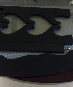 Eforlife Sword Holder Wall Mount Japanese Samurai Sword Display Stand Hanger Bracket for Japanese Katana Wakizashi Tanto 3 Layer A 23 7193Pj1b0JL