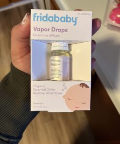 Frida Baby Natural Sleep Vapor Bath Drops for Bedtime Wind Down by Frida Baby, White 16 7193pdSYolL